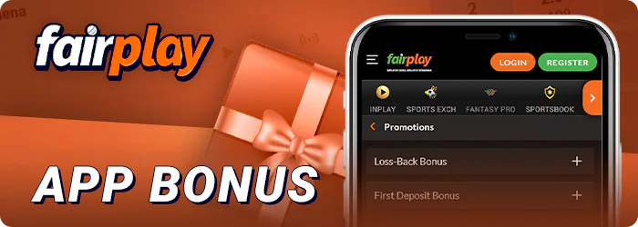 What bonuses are in the FairPlay app