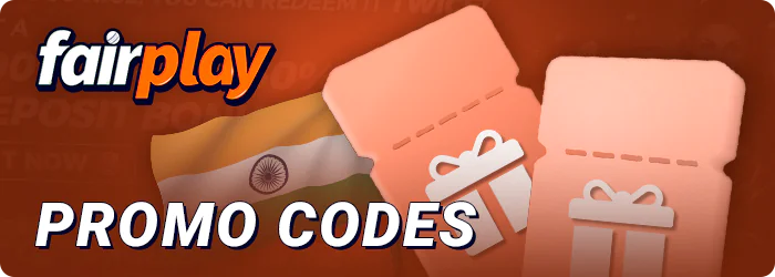 About FairPlay promo codes for Indian players