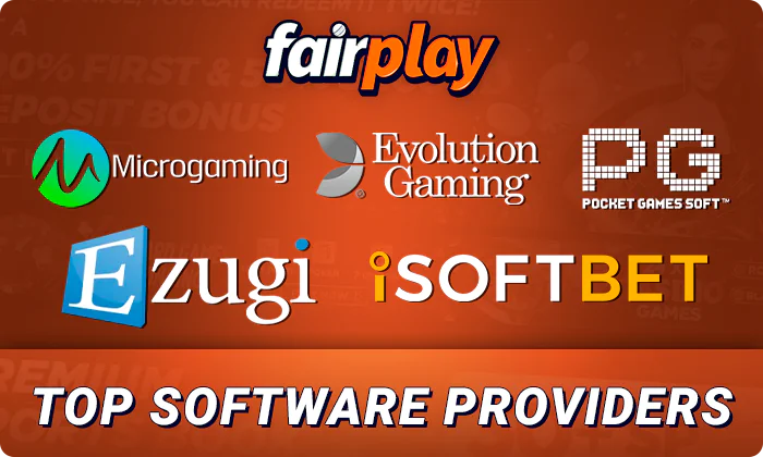 Best gambling providers on FairPlay