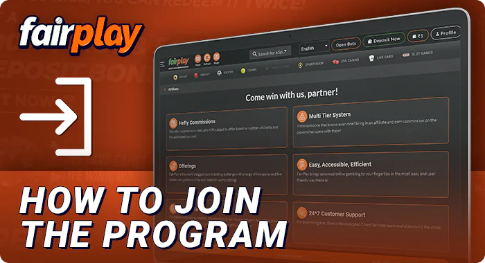 How to start earning with FairPlay - take part in the affiliate program
