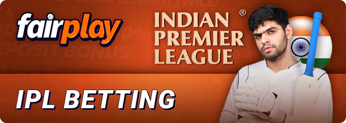 IPL Tournament Betting in FairPlay for Residents from India