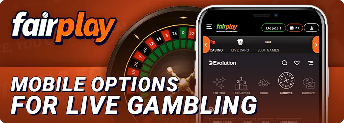 FairPlay app for playing online casino games