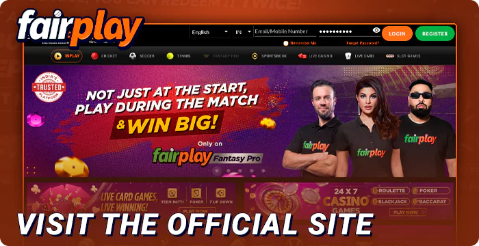 Visit the FairPlay home page