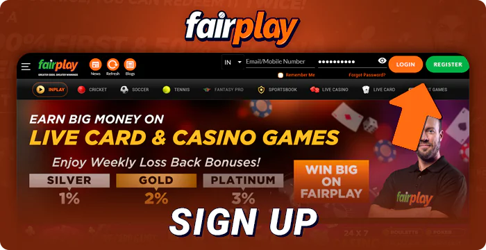 Create a FairPlay account