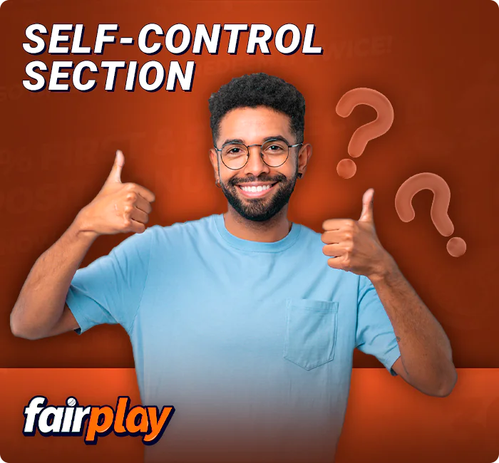 User self-control when playing on FairPlay