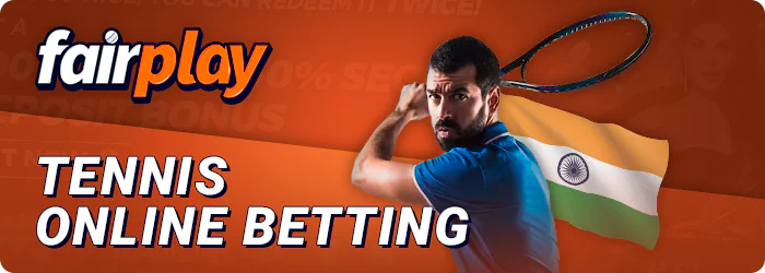 Betting on tennis matches at FairPlay betting site for players from India