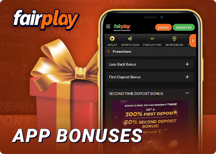 Bonuses for IN players in the FairPlay app - what bonuses you can get