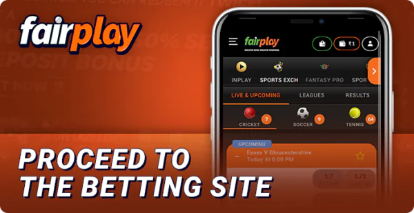Visit the FairPlay website to download the app
