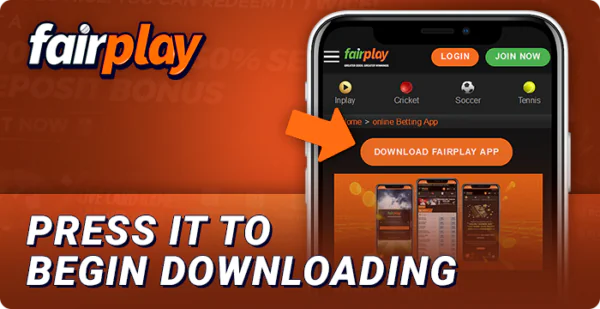 Start downloading the FairPlay app for ios