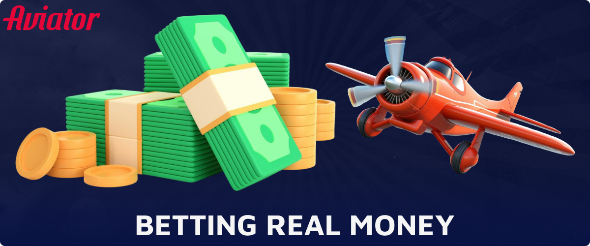 Guide on playing the Aviator game in real-money mode
