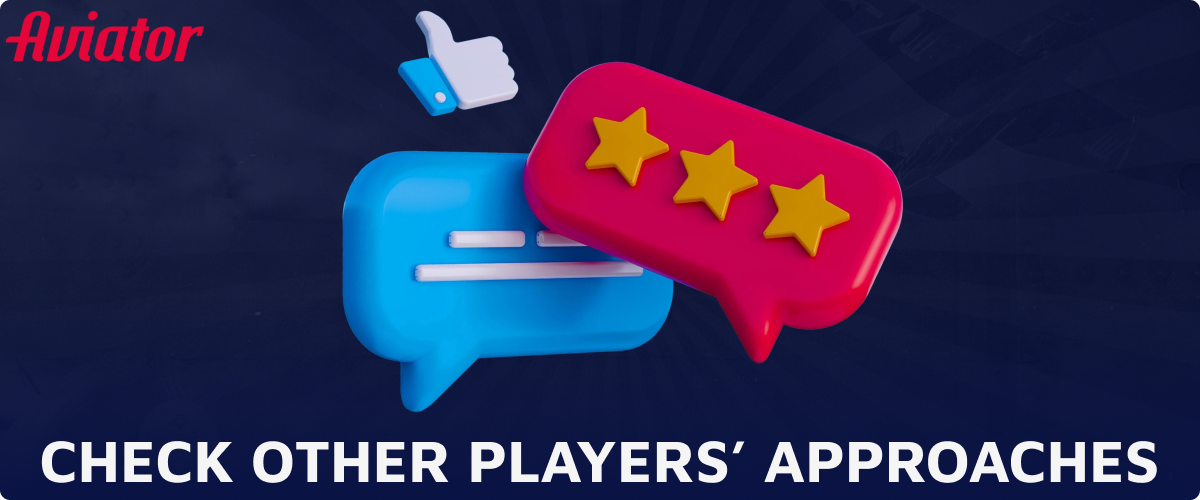 Checking other players' Aviator app approaches in India