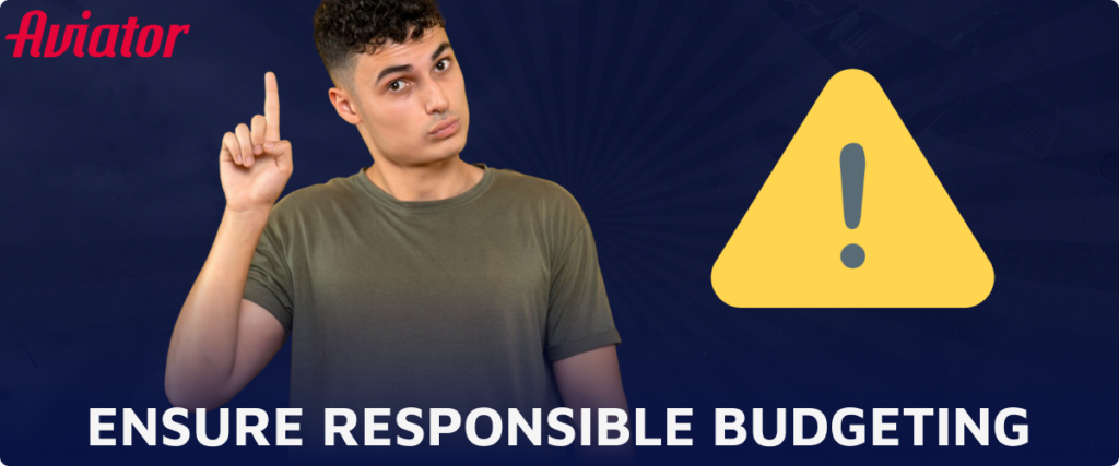 Responsible budgeting tips for Pin-Up Aviator players from India