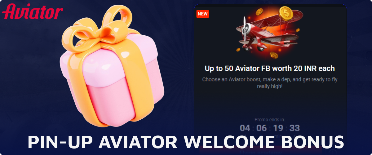 Pin-Up bonuses and promotions for Aviator players from India
